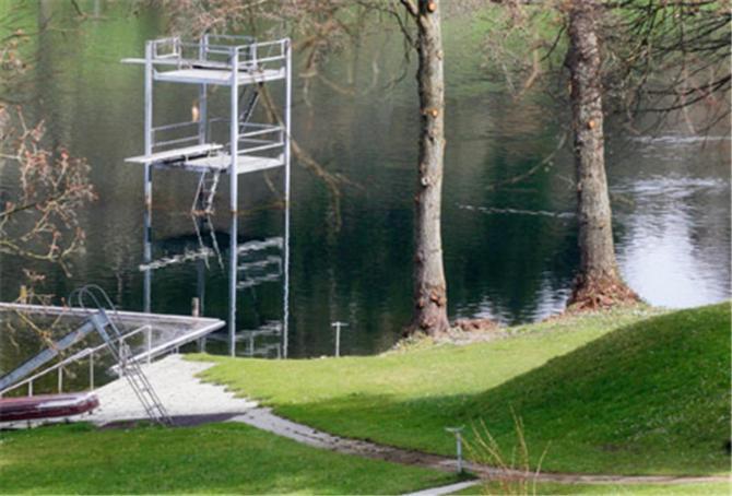 Falken Am Rotsee Ebikon Exterior foto